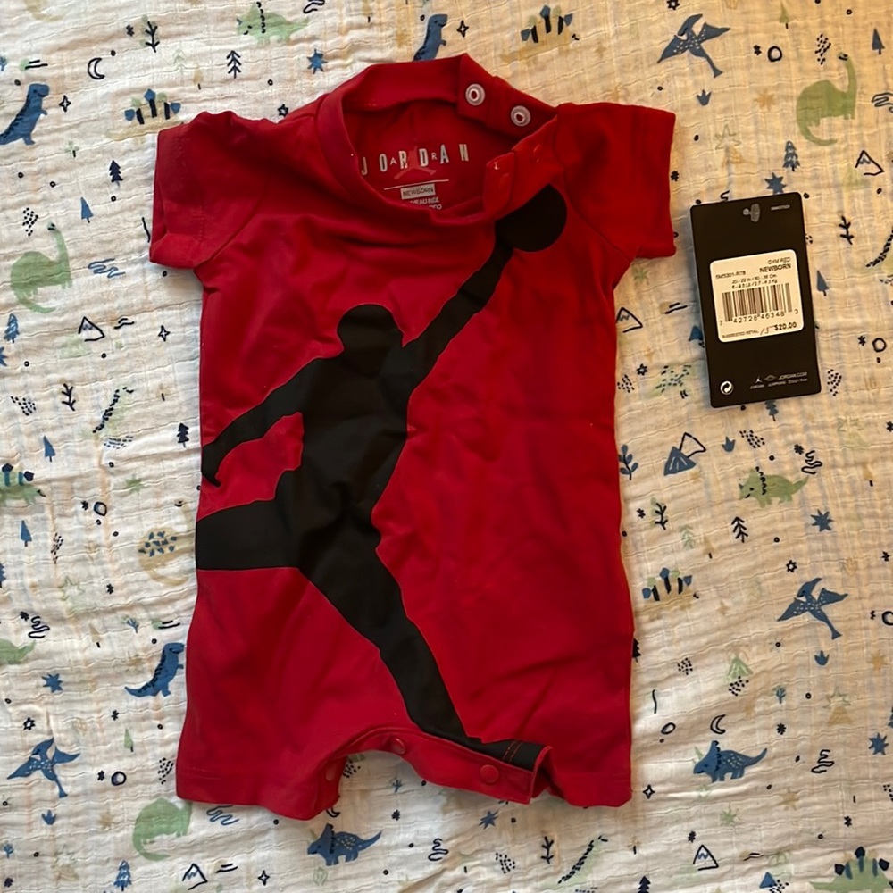Air Jordan Jumpman Newborn Bodysuit
